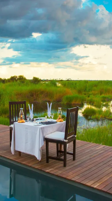 Selinda Camp Food Dining Pool