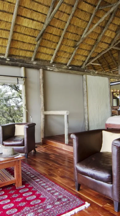 Main Bedroom, Lagoon Camp, Kwando Reserve, Botswana