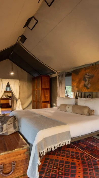 Bedroom, Selinda Explorers, Linyanti, Botswana