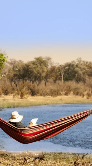 Relax, Selinda Explorers, Linyanti, Botswana
