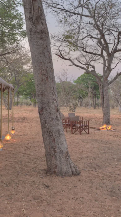 &Beyond Chobe Under Canvas guest tent