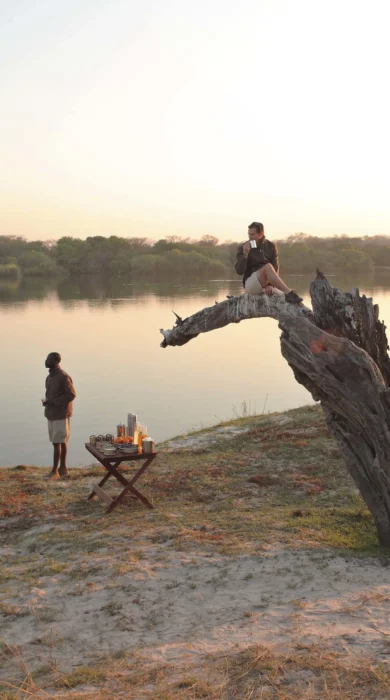 &Beyond Chobe Under Canvas drinks view