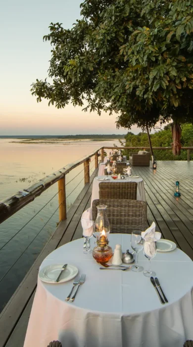 Dining, Chobe Game Lodge, Chobe National Park, Botswana