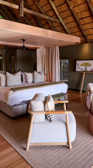 Bedroom, Savute Safari Lodge, Savute, Botswana