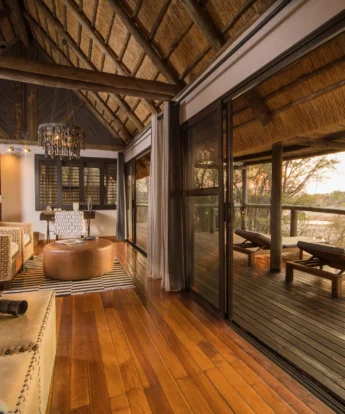 View, Savute Safari Lodge, Savute, Botswana