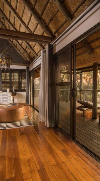 View, Savute Safari Lodge, Savute, Botswana
