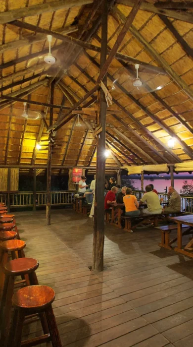 chobe safari lodge bar botswana yellow zebra safaris