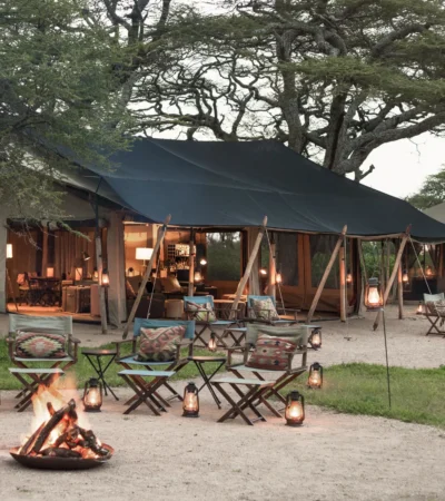 Main area, Songa Migrational Camp, Serengeti, Tanzania