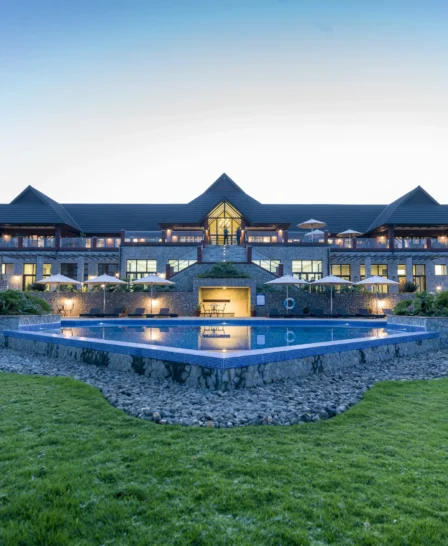 Tanzania lodge exterior