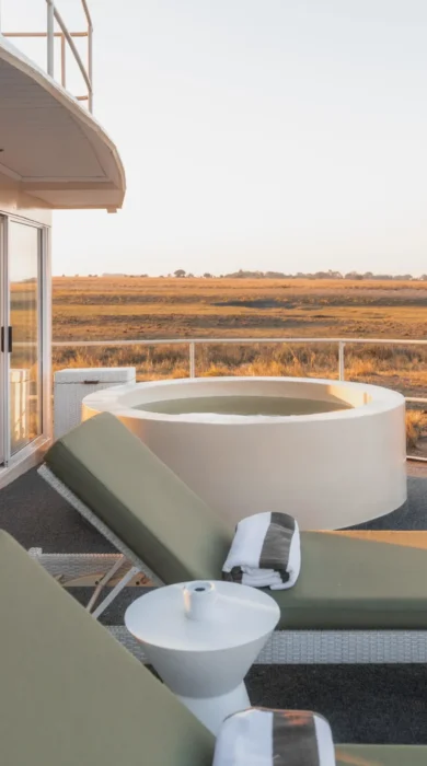 Plunge Pool, Chobe Princess, Chobe NP, Botswana