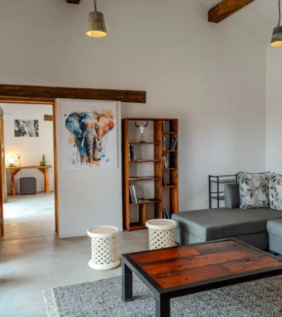 Lounge, Chobe Elephant Camp, Chobe NP, Botswana