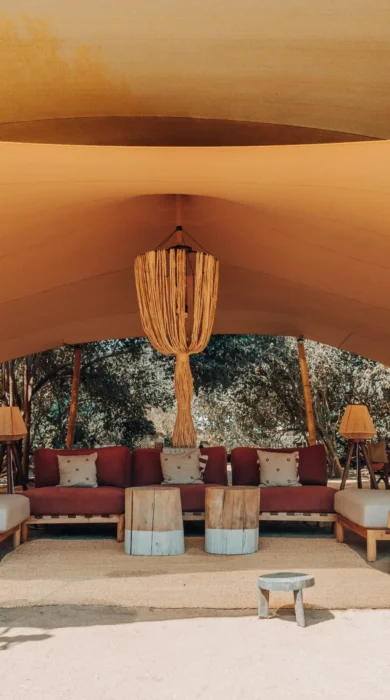 main area, wayo manyara green camp, tanzania