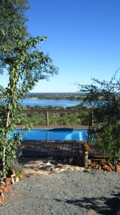 Pool, Chobe Elephant Camp, Chobe NP, Botswana