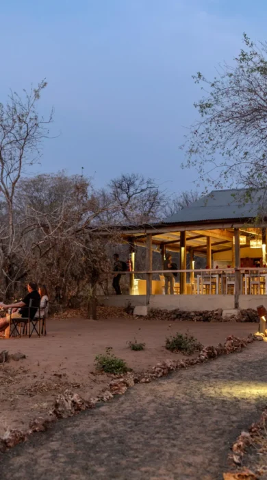 Firepit, Chobe Elephant Camp, Chobe NP, Botswana
