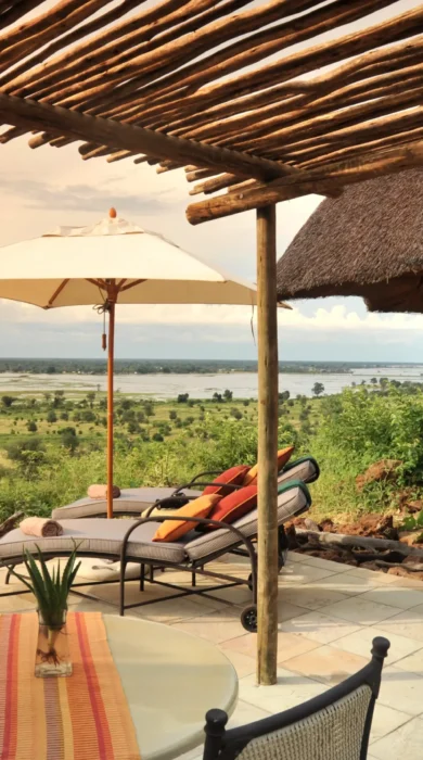 Ngoma Safari Lodge outside botswana yellow zebra safaris