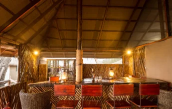camp linyanti botswana main area yellow zebra safaris