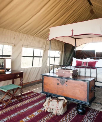 Double Tent, Camp Kalahari, Makgadikgadi Pans, Botswana