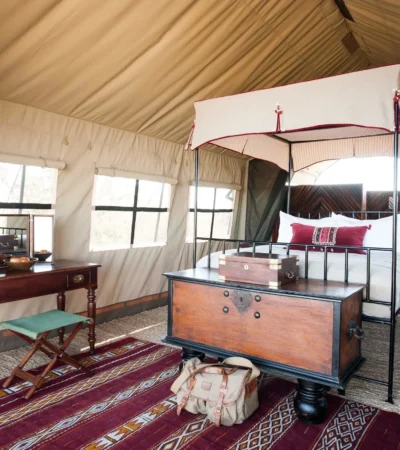 Double Tent, Camp Kalahari, Makgadikgadi Pans, Botswana