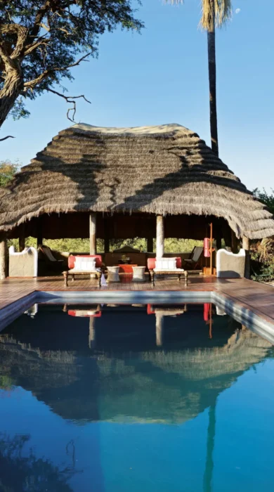 Pool, Camp Kalahari, Makgadikgadi Pans, Botswana