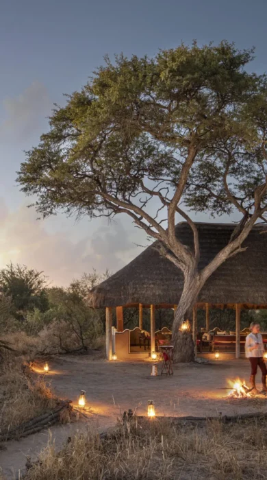 Exterior Main, Camp Kalahari, Makgadikgadi Pans, Botswana