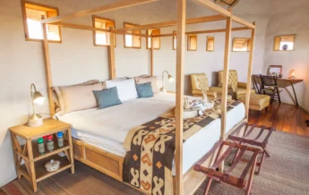 tau pan double room botswana yellow zebra safaris