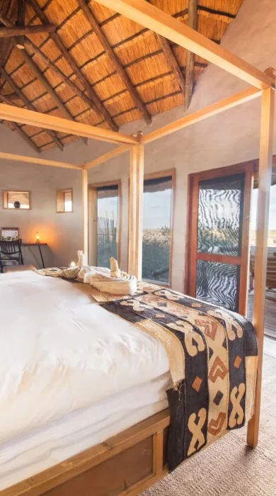 tau pan view botswana yellow zebra safaris