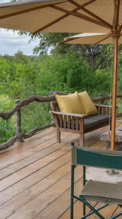 mashatu lodge bar deck botswana yellow zebra safaris