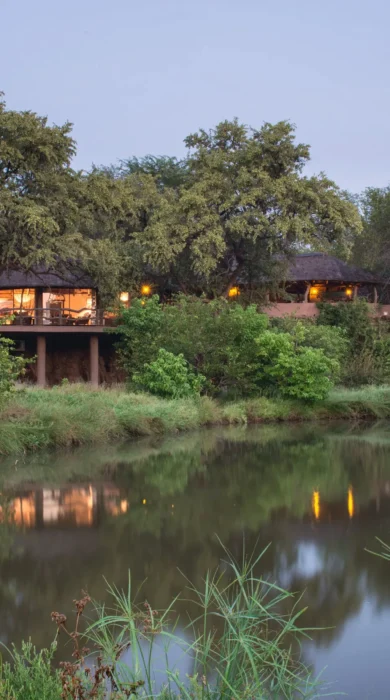 mashatu lodge view botswana yellow zebra safaris