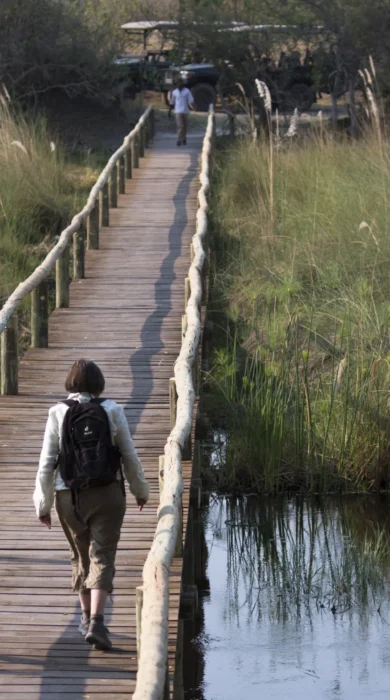 Duba Explorers Camp walk