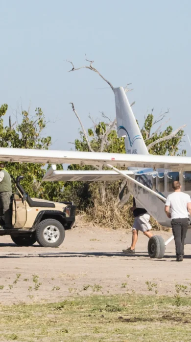 Botswana light aircraft