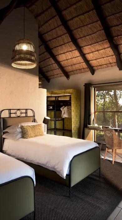 khwai bush camp botswana twin room