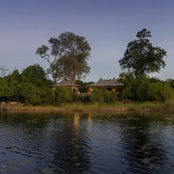 Lodge views at Little DumaTau, Botswana
