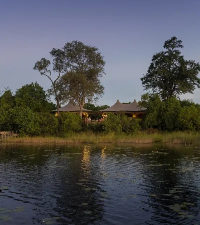 Lodge views at Little DumaTau, Botswana