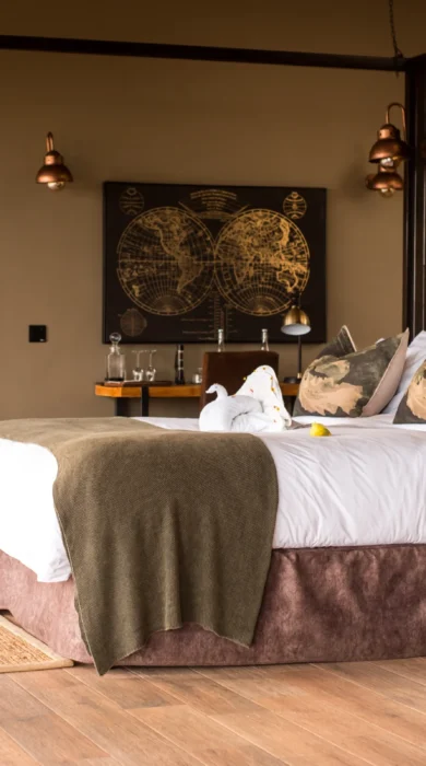 nimali mara bedroom tanzania yellow zebra safaris