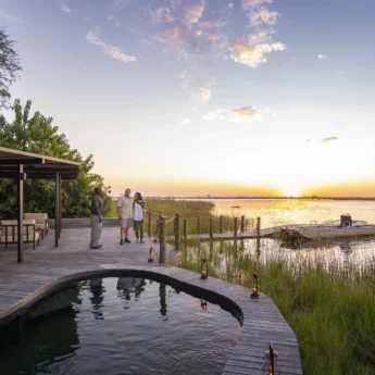 The pool at Little DumaTau, Botswana