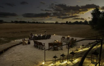 Dinner, Kiri Camp, Okavango Delta, Botswana