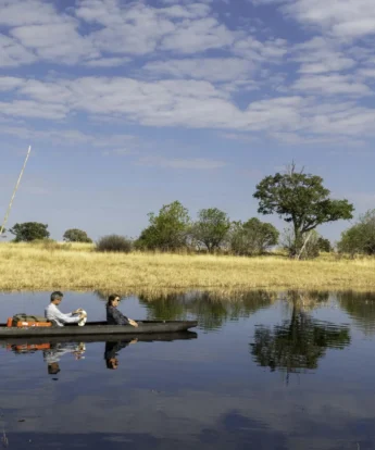 Mokoro, Kiri Camp, Okavango Delta, Botswana