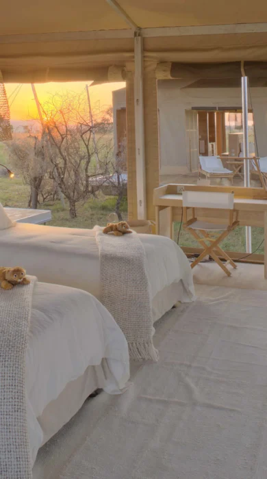 Roving Bushtops Twin Bedroom