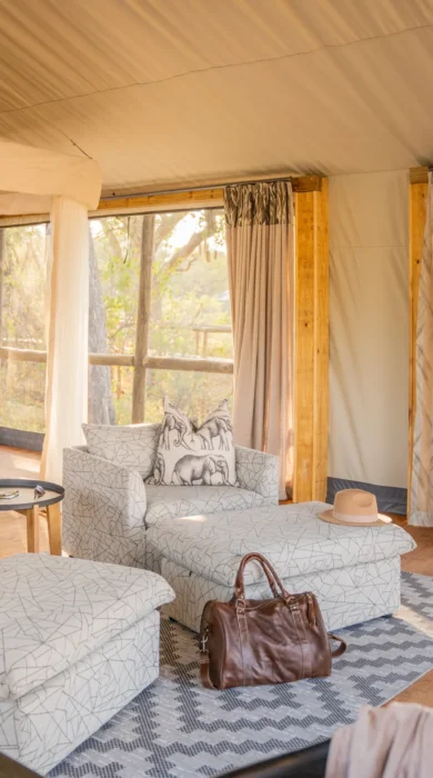 double bedroom, 4 rivers, okavango delta, botswana