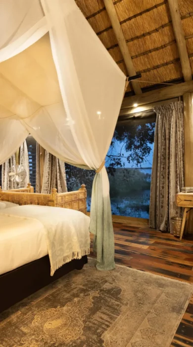 Bedroom, Sitatunga Private Island Camp, Okavango Delta, Botswana