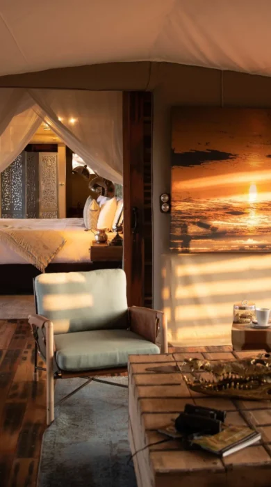 Room, Sitatunga Private Island Camp, Okavango Delta, Botswana