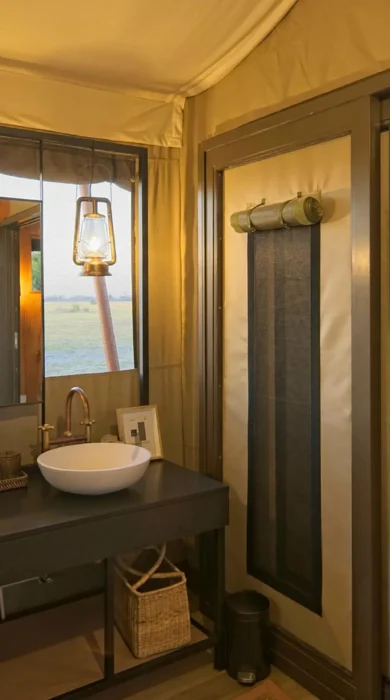 Bathroom, Karangoma, Okavango Delta, Botswana