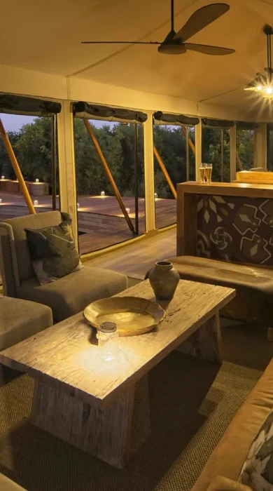 Lounge, Karangoma, Okavango Delta, Botswana
