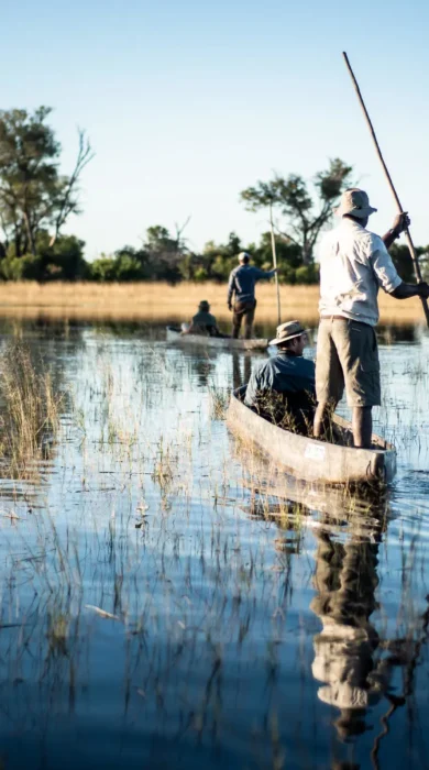 Mokoro, Beagle Expeditions, Okavango Delta, Botswana