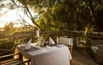 Private Dining, Setari Camp, Okavango Delta, Botswana