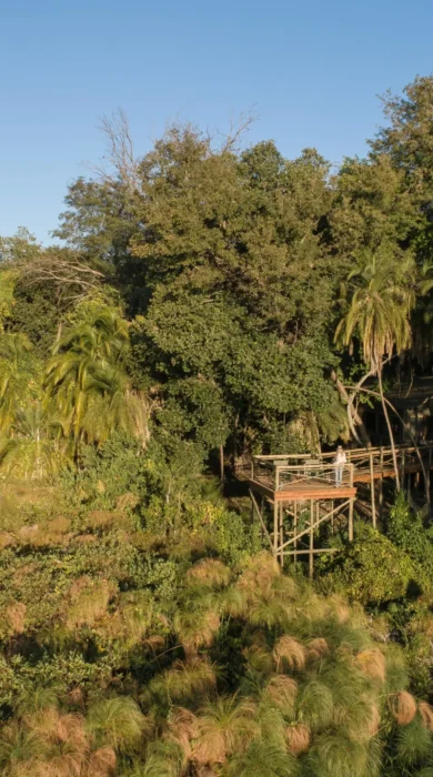 Exterior, Setari Camp, Okavango Delta, Botswana