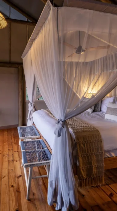 Guest Room Interior, Mokolwane, Okavangao Delta, Botswana