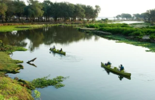 canoeing safaris, lower zambezi national park, zambia safaris
