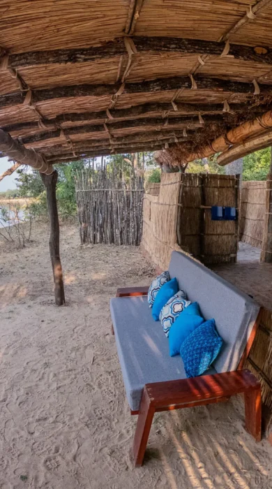 chalet outlook takwela camp zambia yellow zebra safaris