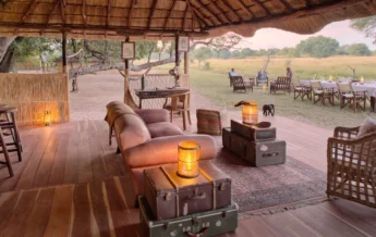 Luwi Camp Guest Area